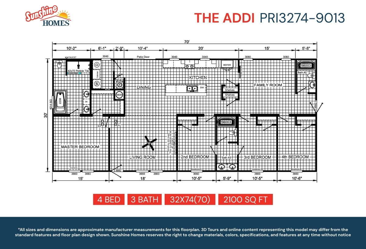 Prime The Addi PRI3274-9013 - Sunshine Homes